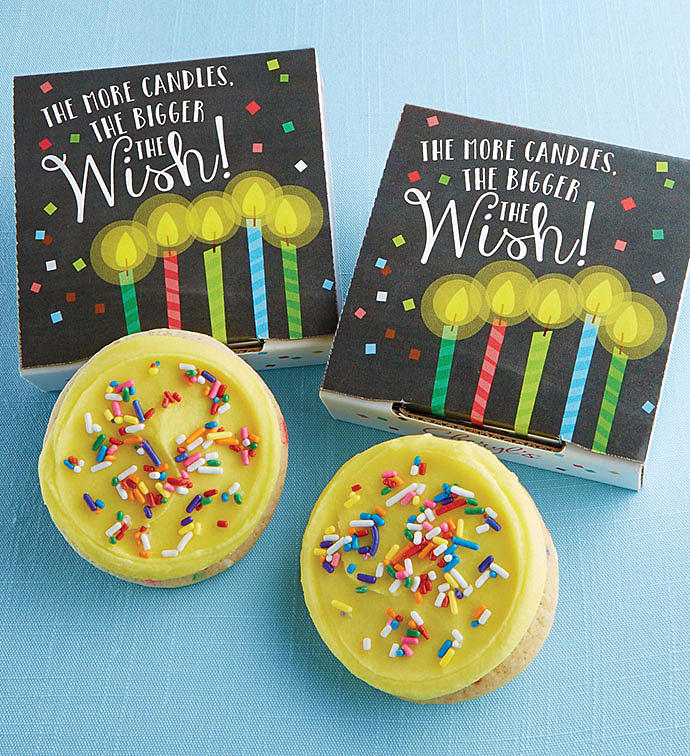More Candles Bigger Wish Cookie Card
